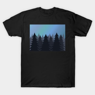 Northern lights - aurora borealis T-Shirt